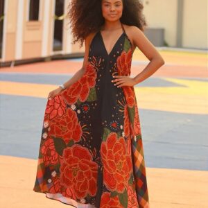 Vestido Lenço São João Nordeste