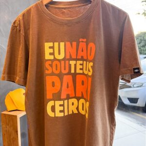 T-Shirt Eu não sou teus pariceiros