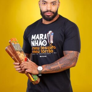 T-Shirt Meu Tesouro Meu Torrão Tecido Pima