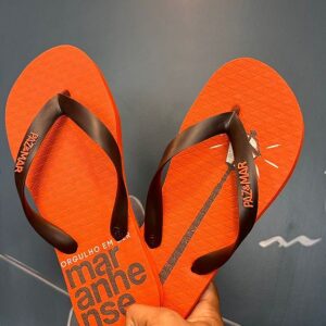 Chinelo Orgulho em ser Maranhense Laranja
