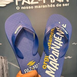 Chinelo Orgulhosamente Maranhense Azul Royal